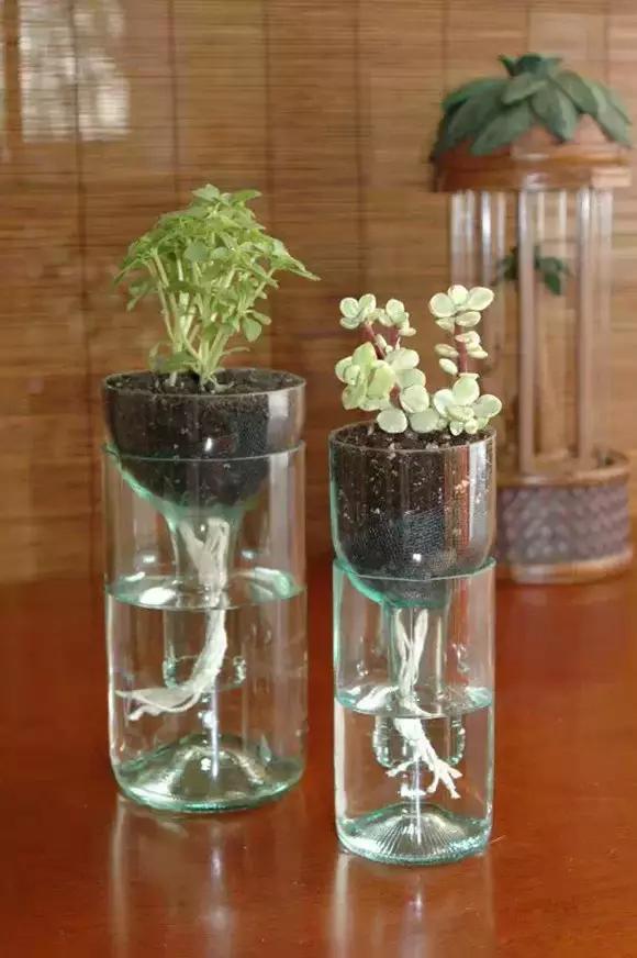 【diy】你们城里人真会玩!旧酒瓶变成艺术品(下)