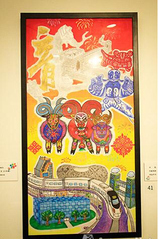 "友谊之桥"中俄青少年绘画大赛优秀作品展开幕