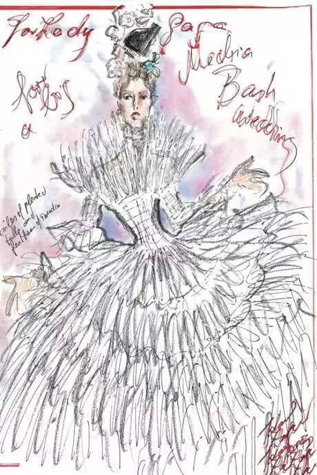 全世界时装设计师 都在给Lady Gaga做婚纱