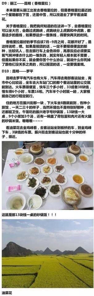 云南12天游玩最強(qiáng)旅行攻略