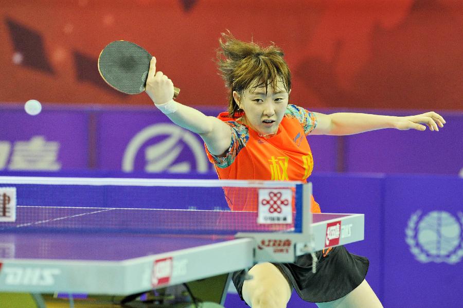 (体育)(2)乒乓球--乒超联赛:吉林胜广东(图)