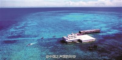 我国在南沙群岛部分进驻岛礁上的建设