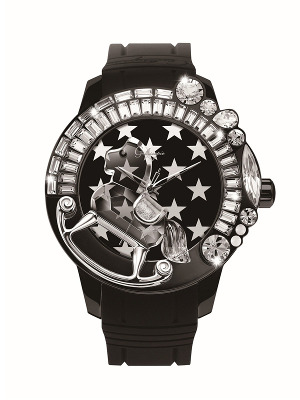 迦堤Galtiscopio 推出梦幻星际系列水晶腕表