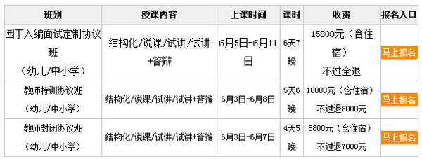 2015年广西教师招聘面试近期开课信息(6月初