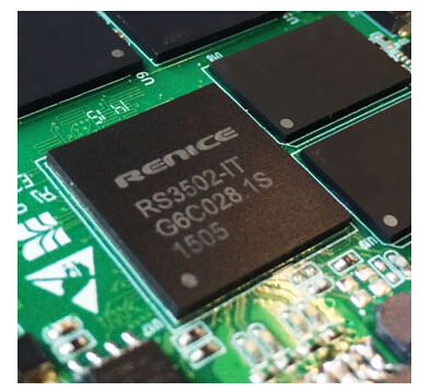 瑞耐斯发布旗舰版SATAIII固态硬盘主控芯片(图