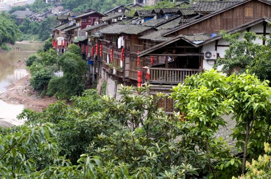 重庆十大古镇之一中山镇 风景名胜区|重庆十大