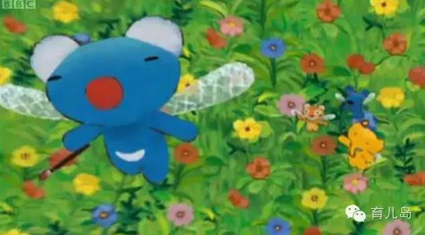 免费领取:英语启蒙动画片Penelope& #40;蓝色