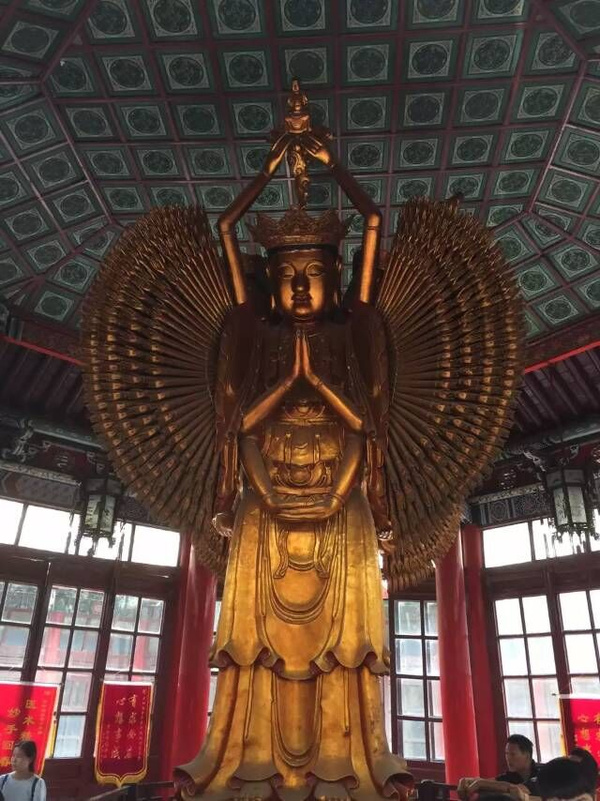 大相国寺贴金千手千眼视频筹备尿道观音管图片