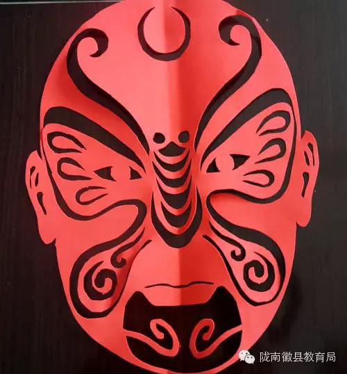 教育画苑徽县一中学生剪纸作品剪辑(组图)