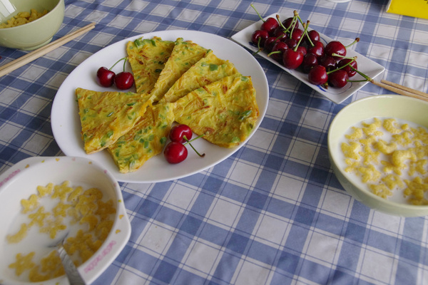 儿童营养早餐-南瓜鸡蛋蔬菜煎饼 (苗妈)