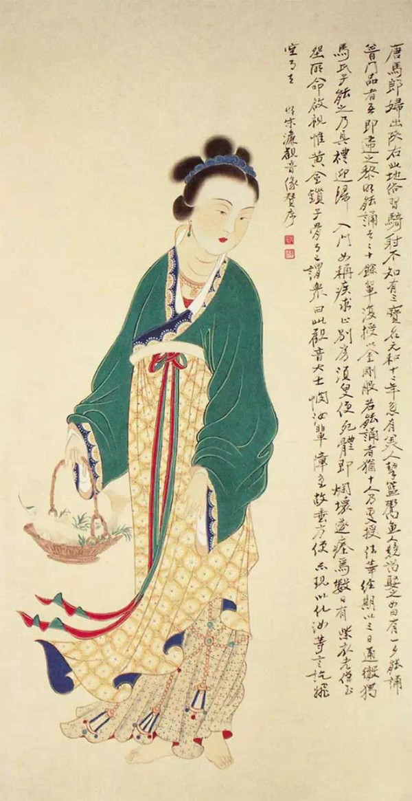 央视画廊】大千人物——张大千绘仕女图_央博_央视网(cctv.com)