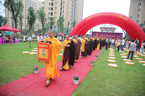 朝阳天成祈福法会暨首批业主入伙仪式落幕