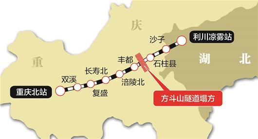 图文:暴雨致隧道塌方 渝利铁路中断