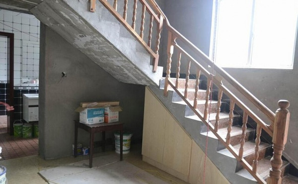 农村自建房楼梯效果图自建房楼梯装修效果图图片13