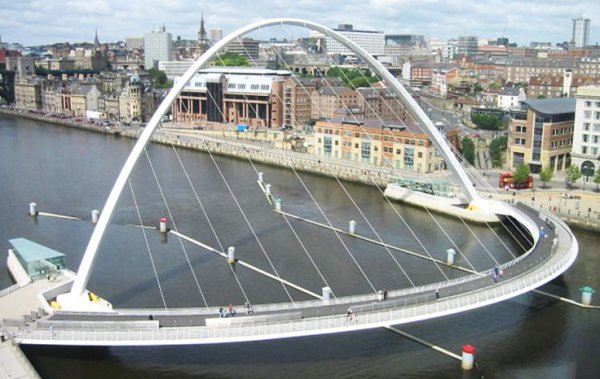 盖茨亥德千禧桥(gateshead millennium bridge),英国