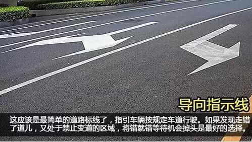 路面标线大全,再犯错就吊销驾照!