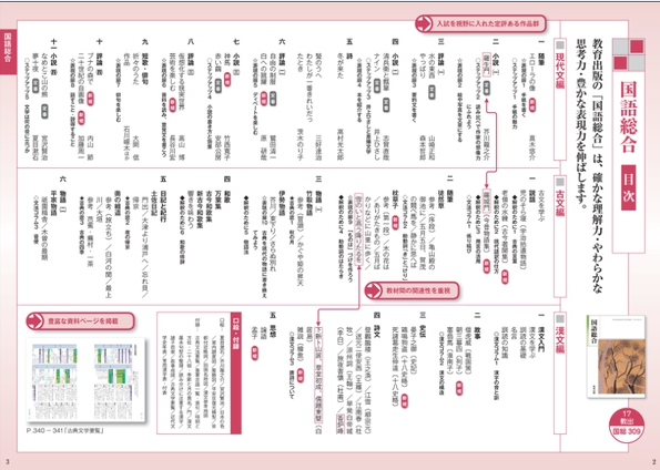 日本高中的语文课本是什么内容