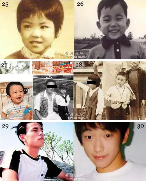 范爷李晨,baby晓明小时候都长啥样?你绝对想不到