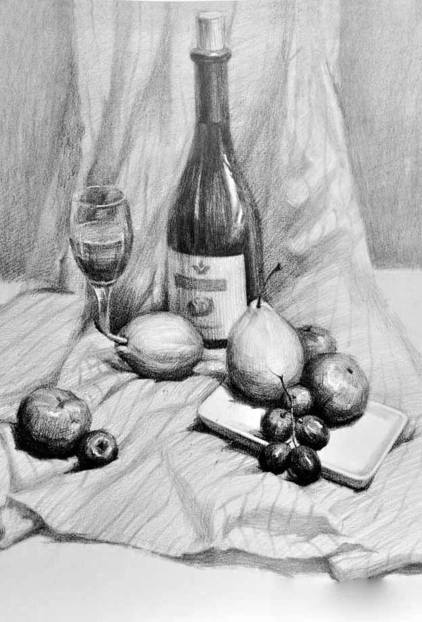 艺考基础素描静物高分的五项要领