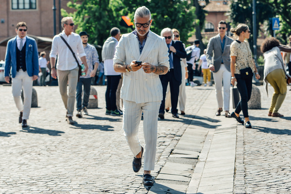 pitti uomo男装展街拍特辑