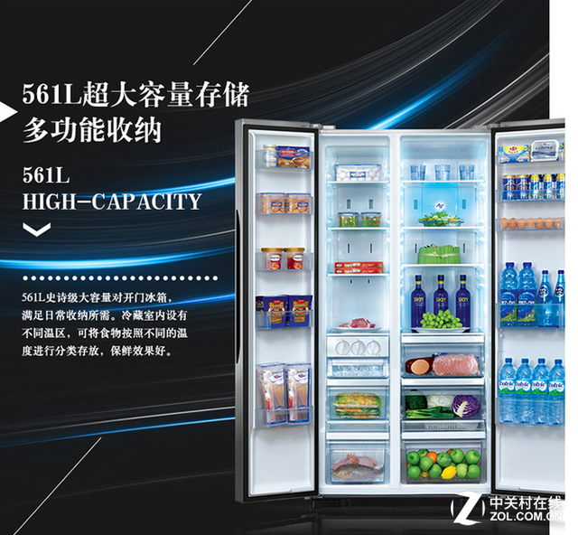 你的冰箱容量够大么 8款大容量冰箱推荐 