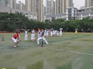 软式棒垒球打进重庆中等职业学校