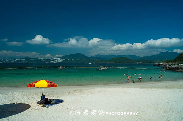 香港最纯净的海滩--半月湾