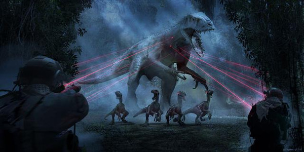 34张《侏罗纪世界》场景设计概念图 保证惊呆