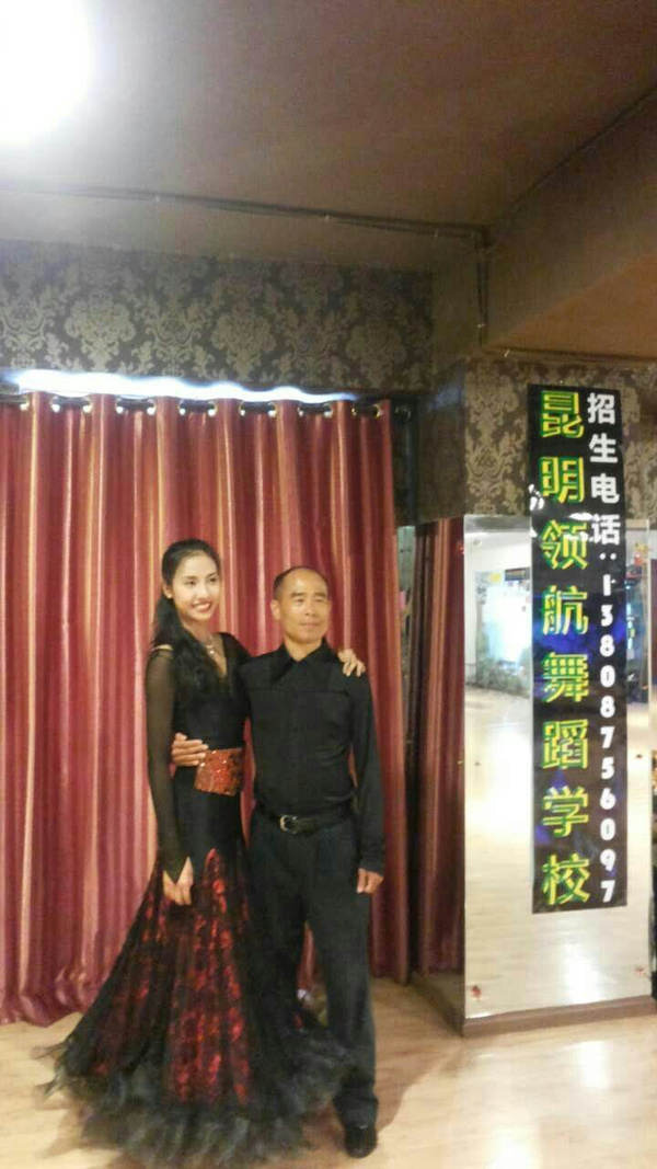 昆明女孩杨志婷喜收台湾高徒高小敏