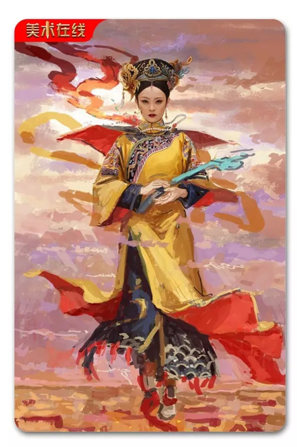 【美术在线】精致到不可思议的甄嬛画册!
