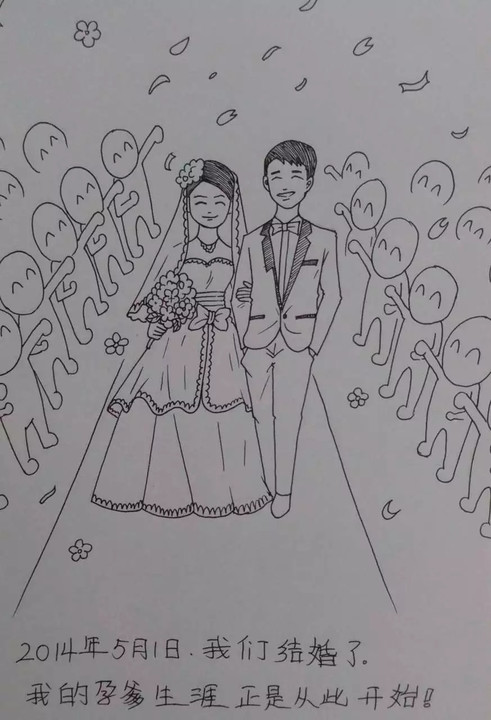 一个漫画用男人描绘出漫画从怀孕到v漫画的所有老婆乱马爱图片