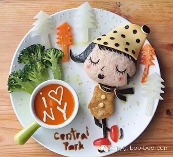 卡通造型的宝宝餐系列,宝宝爱上吃饭!