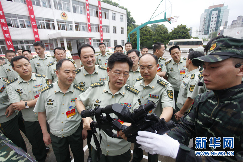 江苏边防总队机动中队建设暨实战化训练推进会侧记(组图)