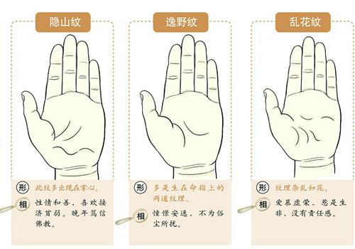 掌纹手相解析