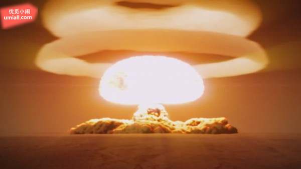 原子弹在太空中爆炸是什么样子的?