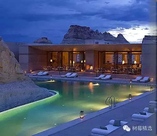 入住一片荒漠之中的安缦酒店amangiri