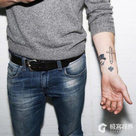 英国青年发明自助纹身机,自己在家就能纹身啦