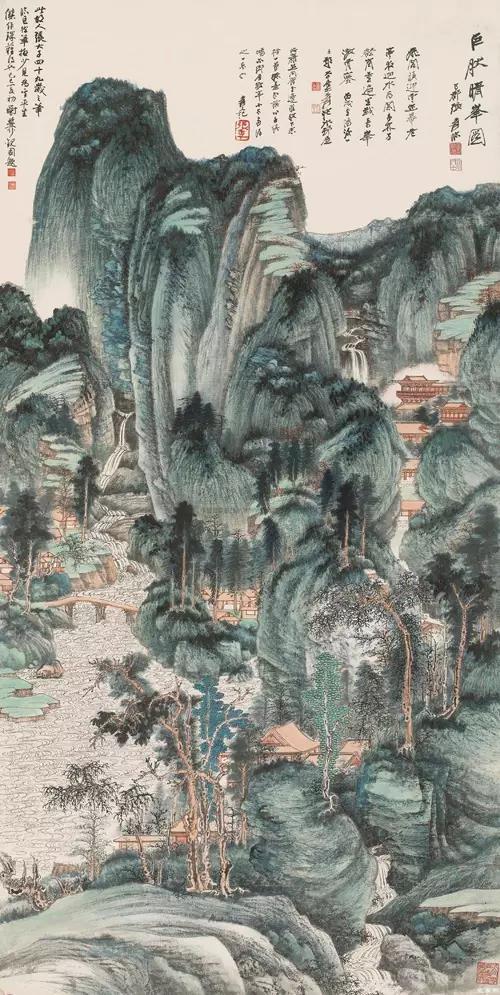 张大千一生的10幅画