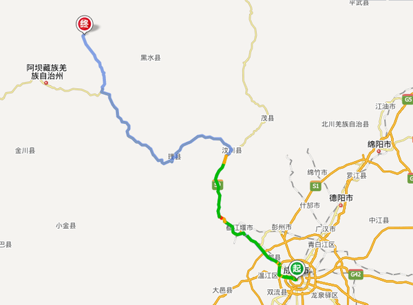 6月自驾奔驰ml冲入四川阿坝州的花海