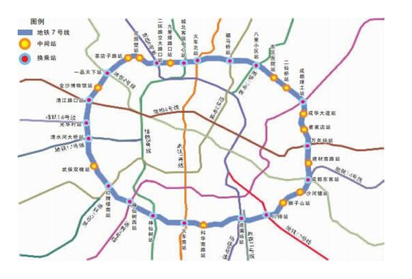 成都地铁1-10号线 2015最全建设进度+通车时间