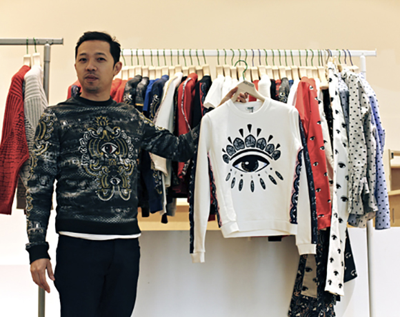 kenzo 这家伦敦旗舰店,把炸鱼和薯条摆在了门口(组图)