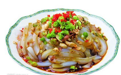 贵州美食-豌豆凉粉