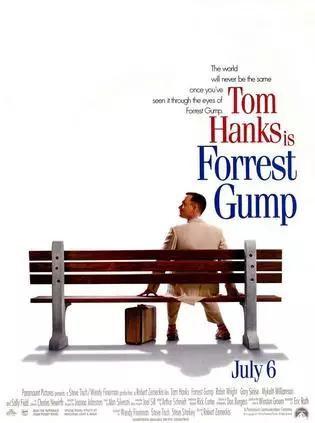 电影①:《forrest gump》(中文名《阿甘正传》)