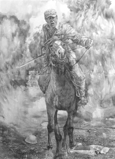 抗战胜利70周年书画作品,抗战题材连环画收藏,抗战绘画作品,抗战题材