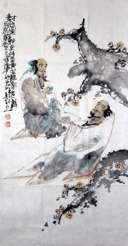著名画家 李东献人物作品赏析