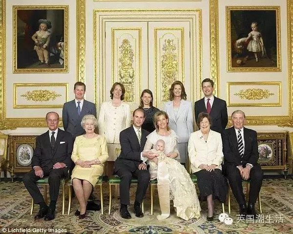 英国皇室近百年洗礼仪式的照片,这才是真正的贵族