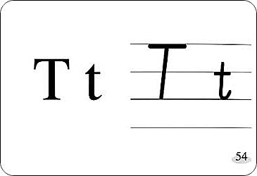 英文大写字母都写在四线格的,二格.