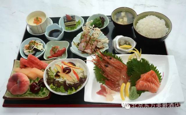 北京东方美爵酒店推出日式定食套餐