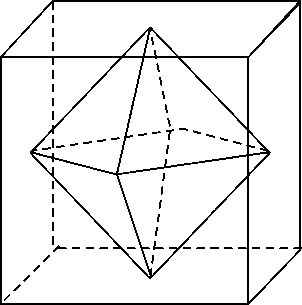 36d.72 对于这道几何体积计算题,把各个边中点