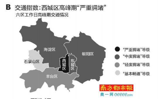调查:北京中心城区人口密度23953人\/平方公里